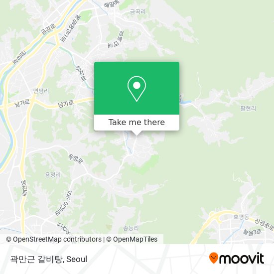 곽만근 갈비탕 map