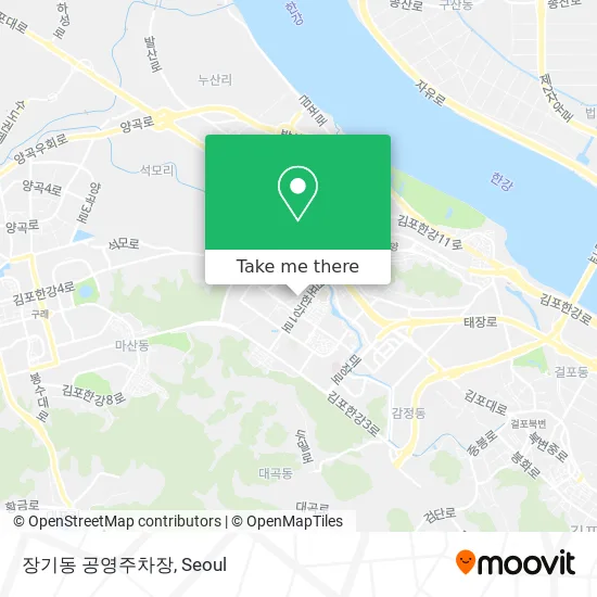 장기동 공영주차장 map