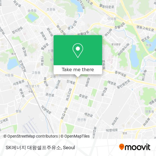 SK에너지 대왕셀프주유소 map