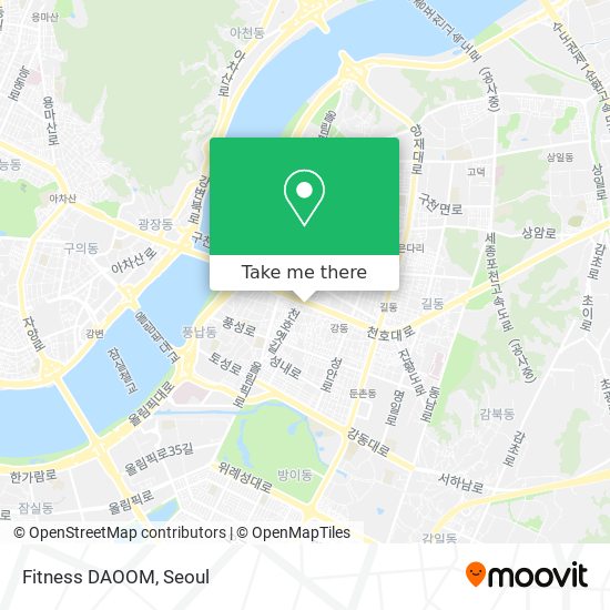 Fitness DAOOM map