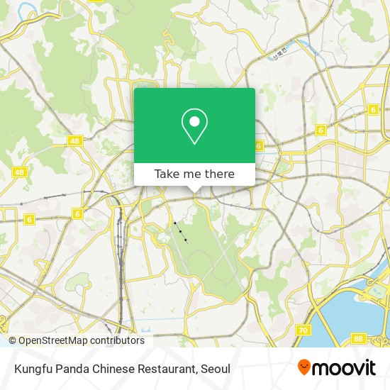 Kungfu Panda Chinese Restaurant map
