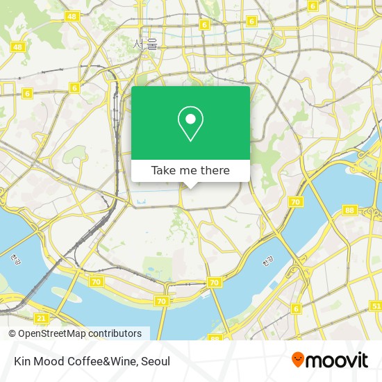 Kin Mood Coffee&Wine map