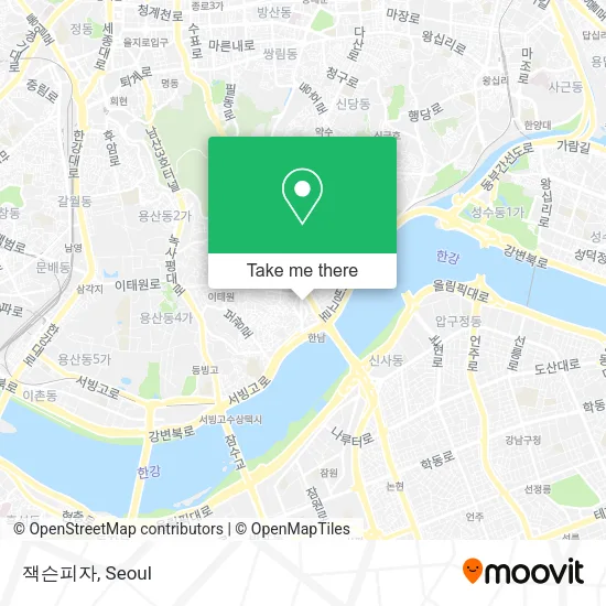잭슨피자 map