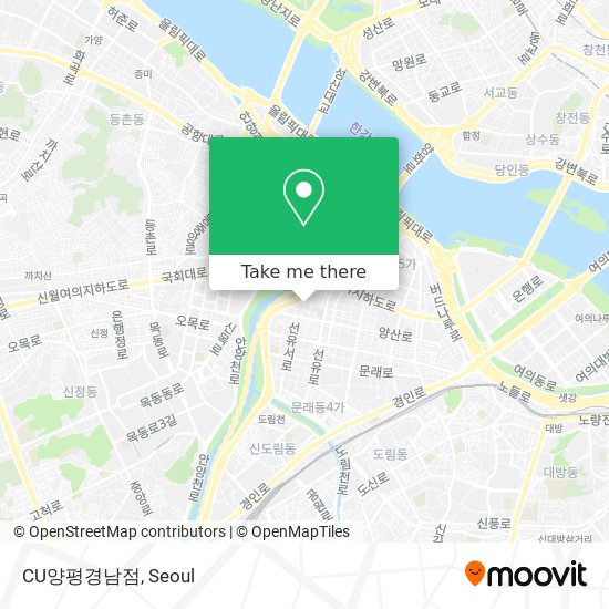 CU양평경남점 map