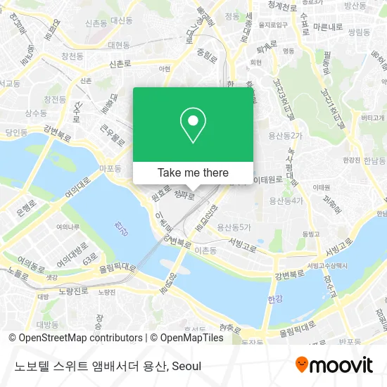 노보텔 스위트 앰배서더 용산 map