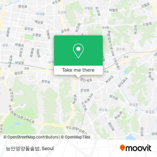 능안영양돌솥밥 map