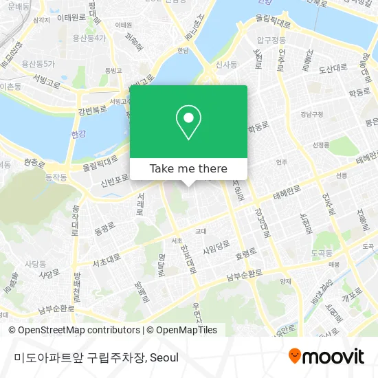 미도아파트앞 구립주차장 map