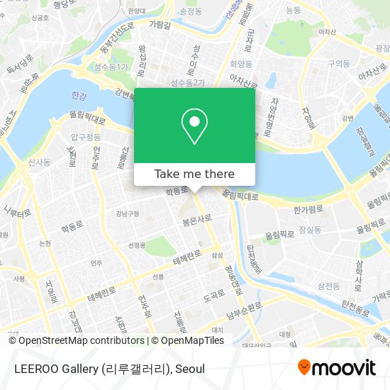 LEEROO Gallery (리루갤러리) map