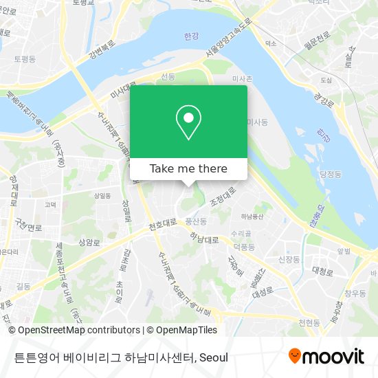 튼튼영어 베이비리그 하남미사센터 map