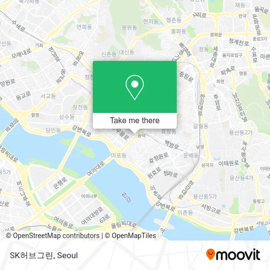 SK허브그린 map
