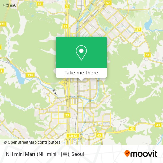 NH mini Mart (NH mini 마트) map