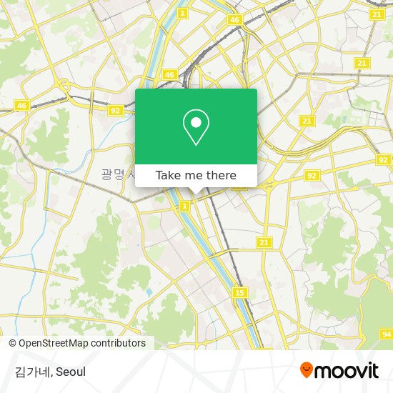 How to get to 김가네 in 금천구, 서울시 by Bus or Subway | Moovit
