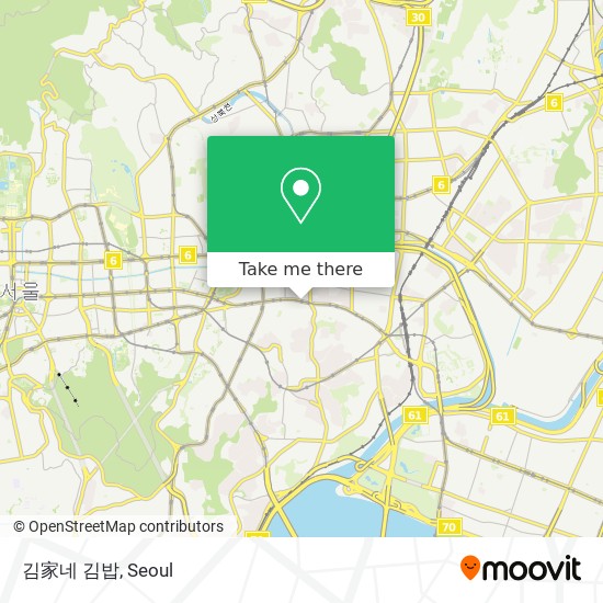 김家네 김밥 map