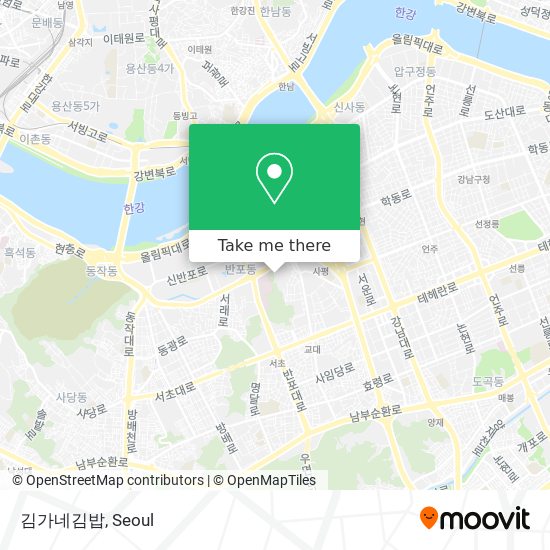 김가네김밥 map