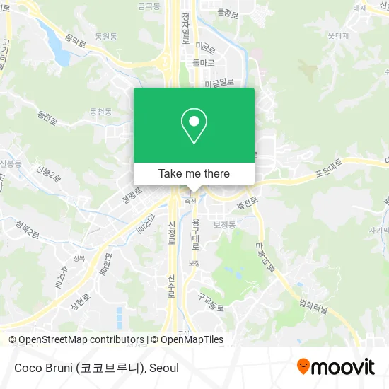 Coco Bruni (코코브루니) map