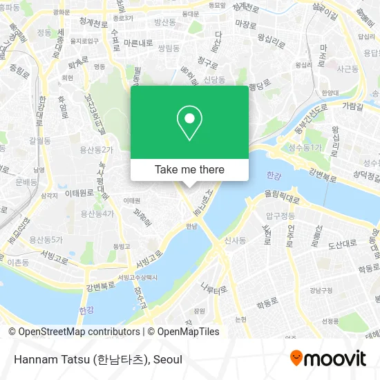 Hannam Tatsu (한남타츠) map