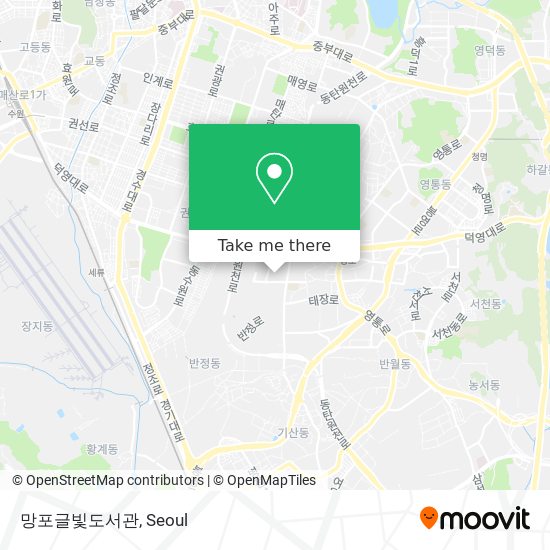 망포글빛도서관 map