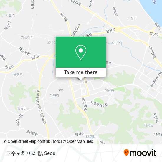 고수꼬치 마라탕 map