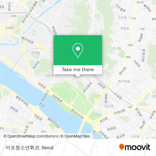 마포청소년회관 map