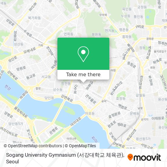 Sogang University Gymnasium (서강대학교 체육관) map