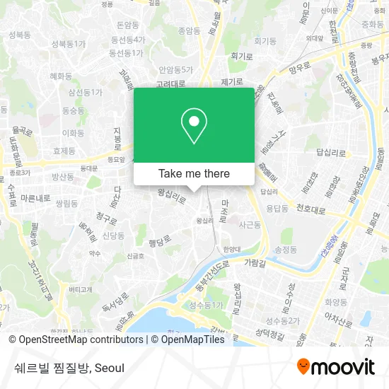 쉐르빌 찜질방 map