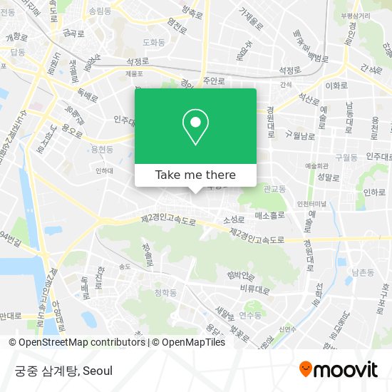 궁중 삼계탕 map