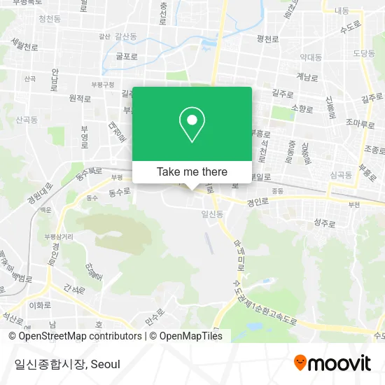 일신종합시장 map