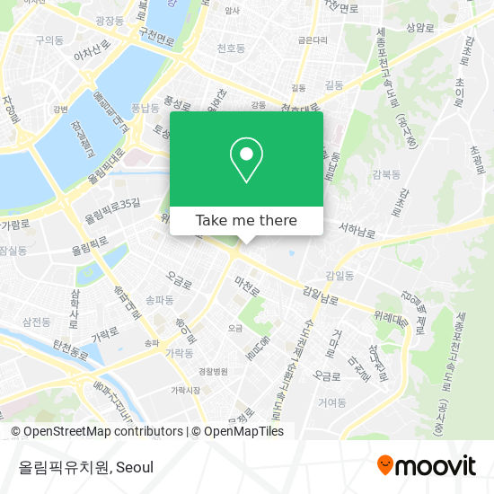 올림픽유치원 map