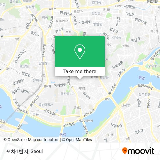 포차1번지 map