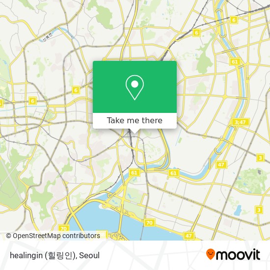 How to get to healingin (힐링인) in 성동구, 서울시 by Subway or Bus | Moovit