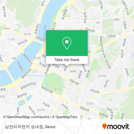 삼천리자전거 성내점 map