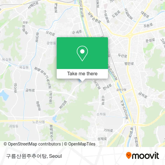구름산원주추어탕 map