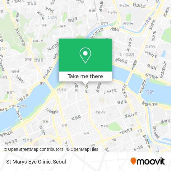 St Marys Eye Clinic map