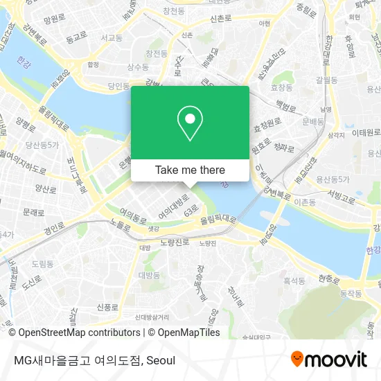 MG새마을금고 여의도점 map
