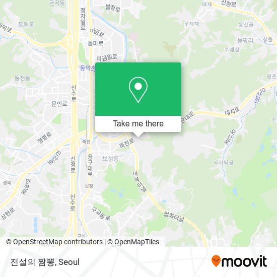 전설의 짬뽕 map