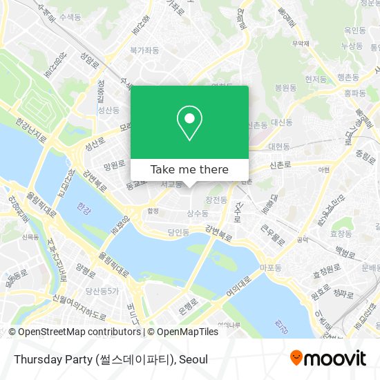 Thursday Party (썰스데이파티) map