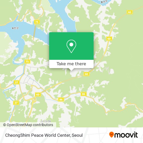 CheongShim Peace World Center map