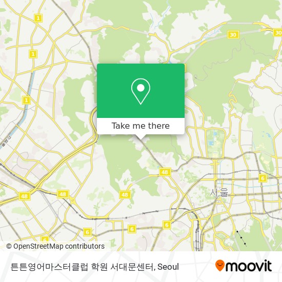 튼튼영어마스터클럽 학원 서대문센터 map