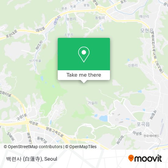백련사 (白蓮寺) map