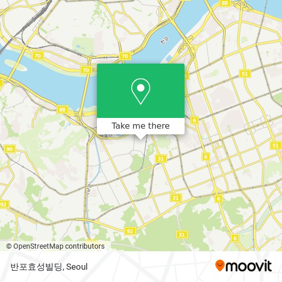 반포효성빌딩 map