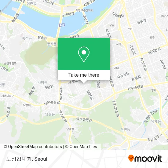 노성갑내과 map