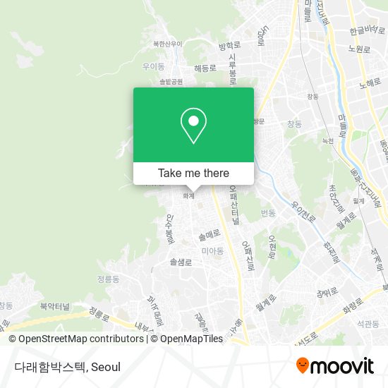 다래함박스텍 map