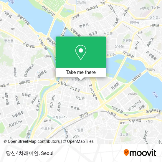 당산4차래미안 map