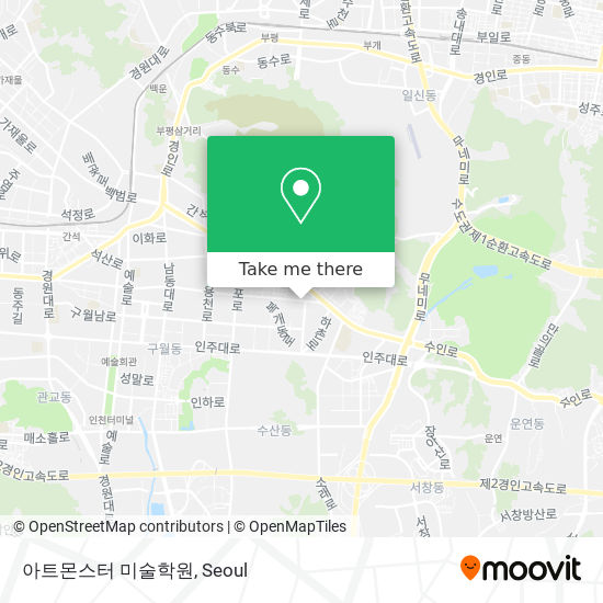 아트몬스터 미술학원 map