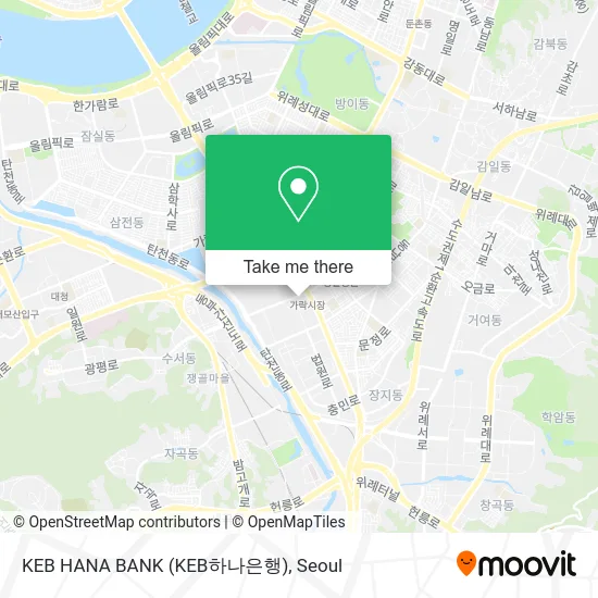 KEB HANA BANK (KEB하나은행) map
