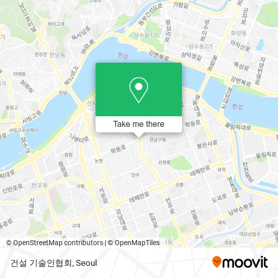 건설 기술인협회 map