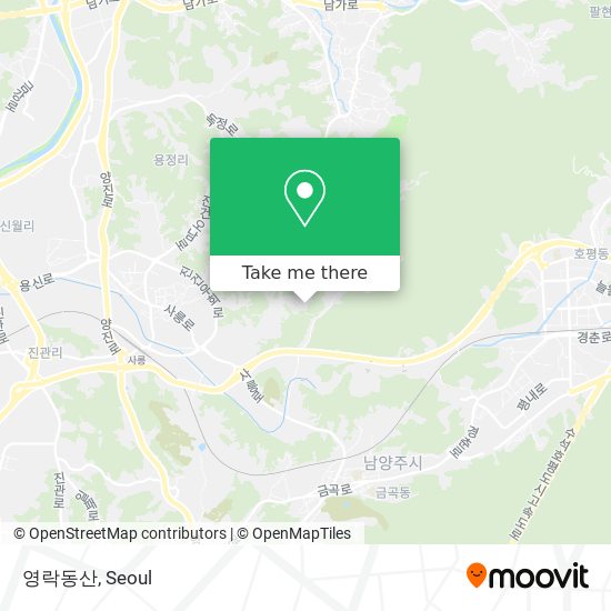영락동산 map