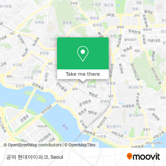 공덕 현대아이파크 map