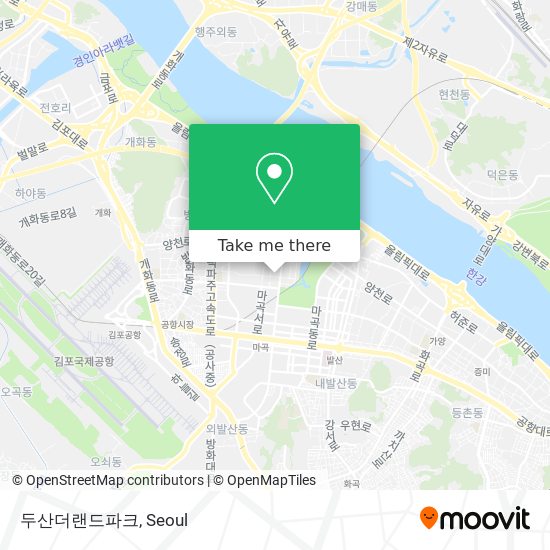 두산더랜드파크 map