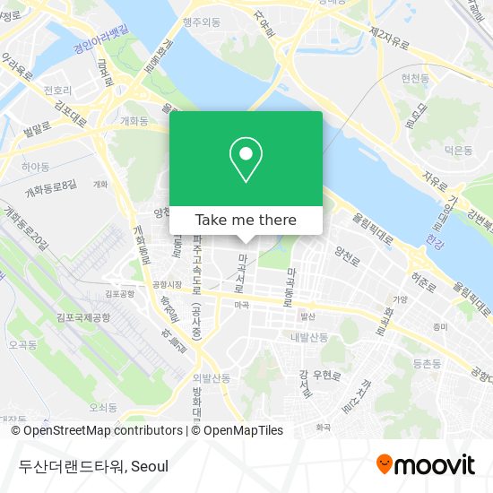 두산더랜드타워 map